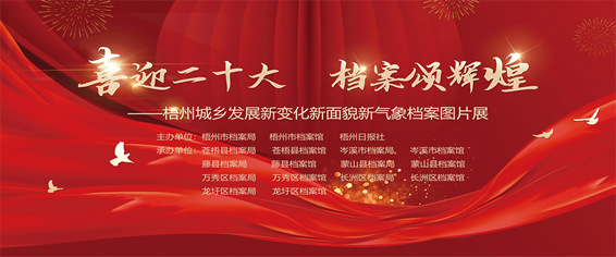 喜迎二十大 档案颂辉煌——梧州城乡发展新变化新面貌新气象档案图片展